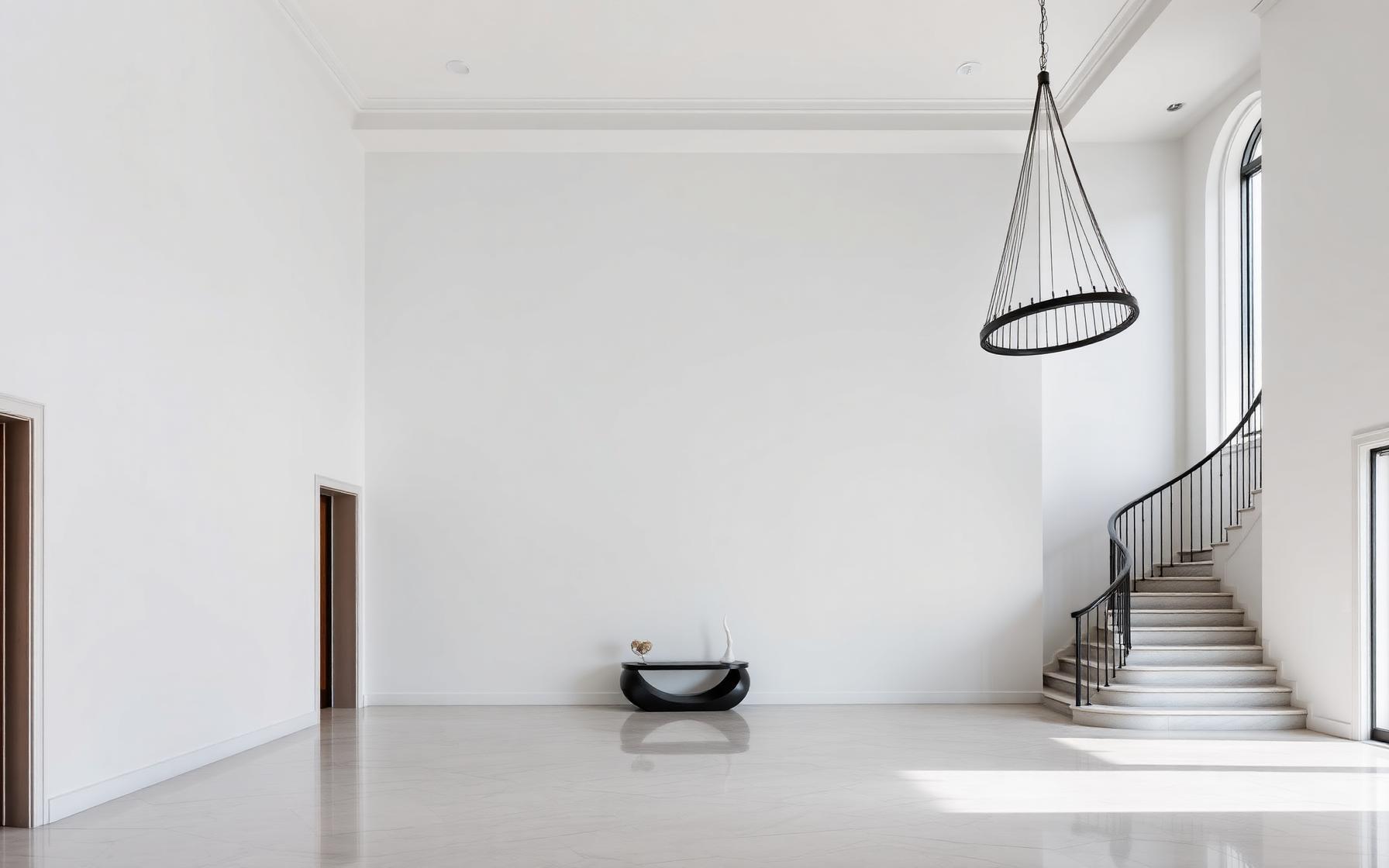 Double-height grand entry